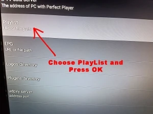 choose playlist